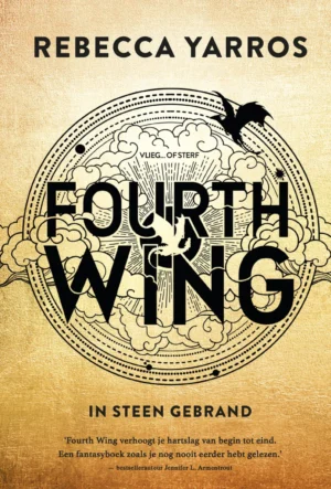 Fourth Wing - in steen gebrand (#1)